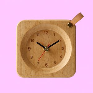 Wood Clock