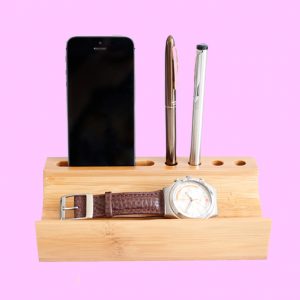 Wood Pen Stand